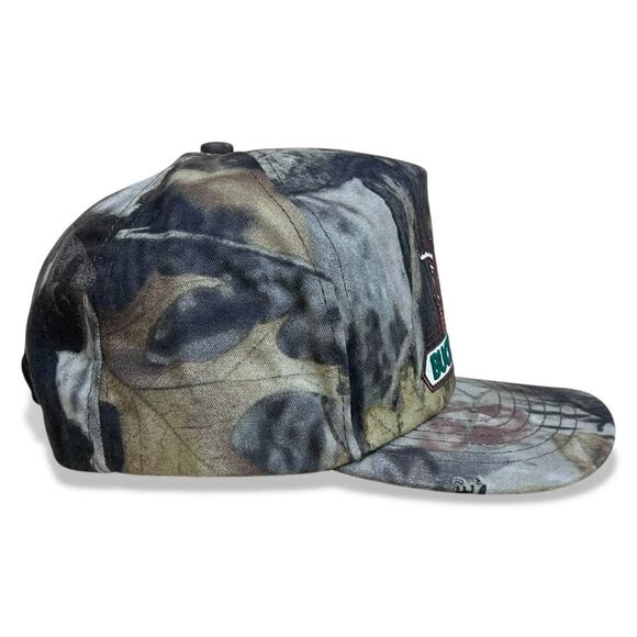 Vintage Buckmasters RealTree Camo Snapback Trucker Hat Deer Buck Hunting USA - Picture 7 of 13
